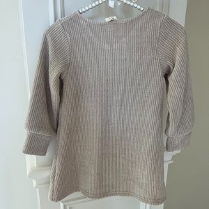 Girls Ivory Sweater I Size 6